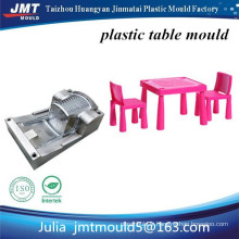 OEM customized fashion red square table and chair mould manufacturer